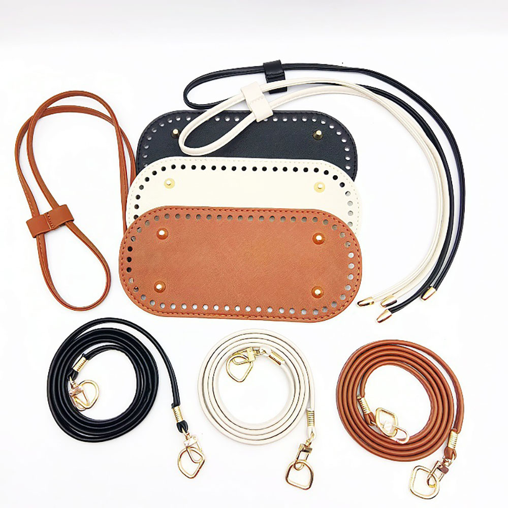 Crochet Market Bag - 3Pcs DIY Purse Making Kit with