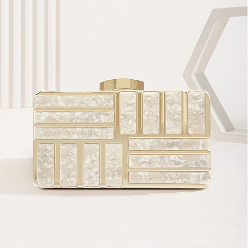 Women'S Evening Bags - 2024 New Acrylic Women Banquet Bag