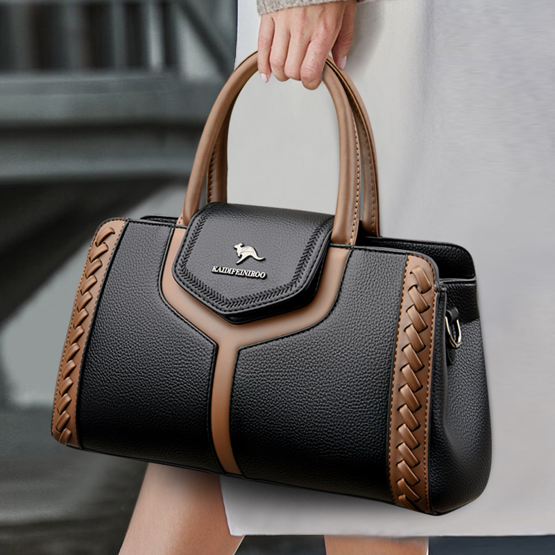Doctor Bag Leather - 2024 New Fashion Trend Women's Handbag
