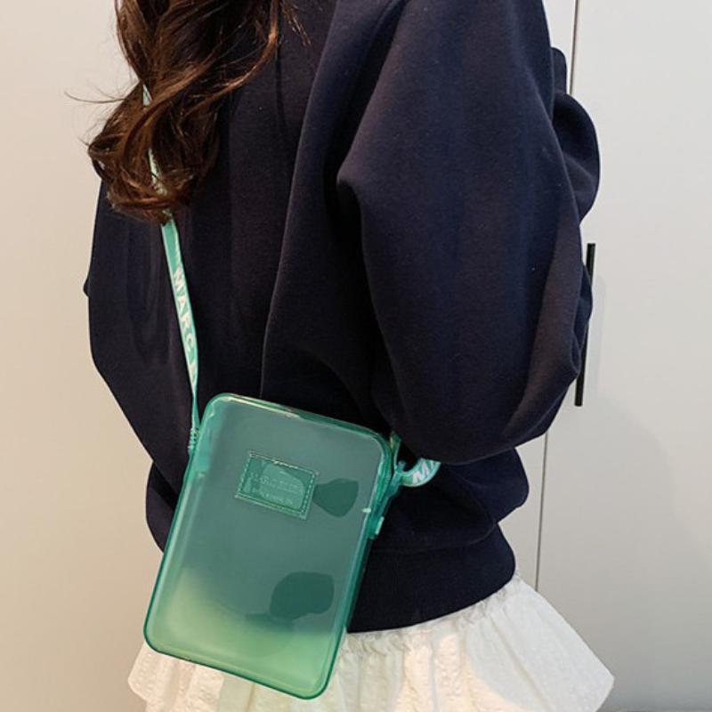 Women Bags Waterproof - NewFashionable PVC Messenger Bag Transparent Shoulder