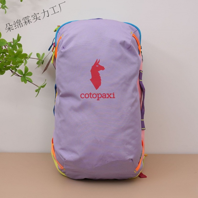 Waterproof Color Block Backpac - Women Bags Waterproof 评论和价格