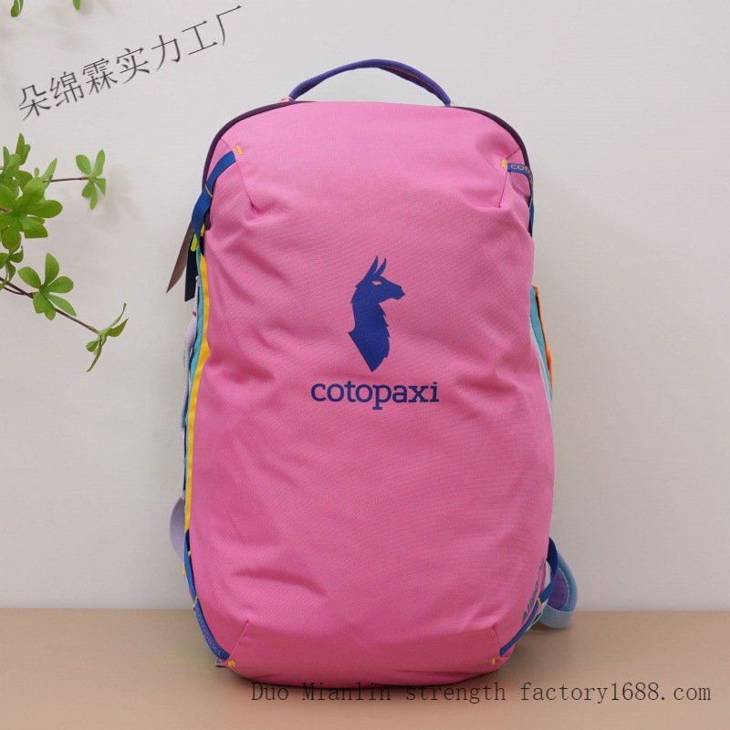 Waterproof Color Block Backpac - Women Bags Waterproof 评论和价格