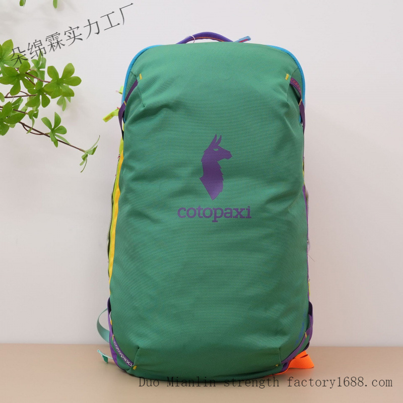 Waterproof Color Block Backpac - Women Bags Waterproof 评论和价格