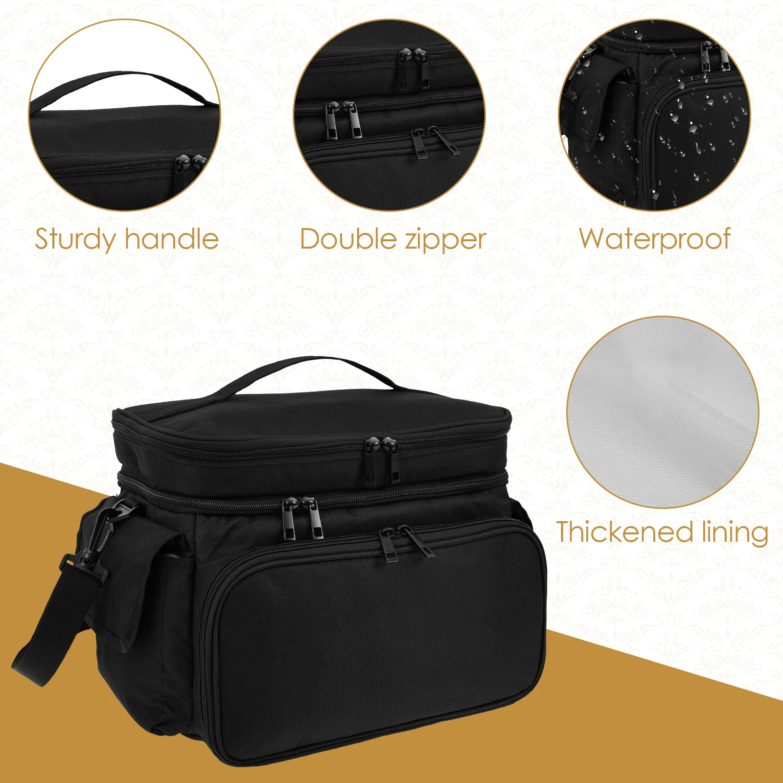 Large Sewing Bag Wool Knitting - Crochet Market Bag 评论和价格
