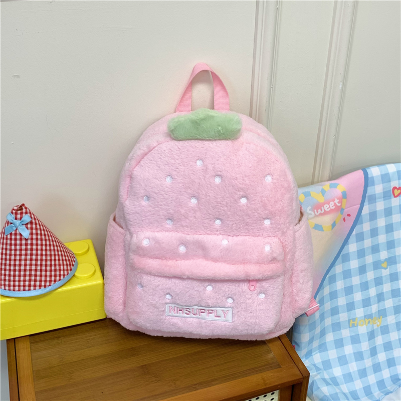Plush Strawberry Classic Solid - Women Bags For Sale 评论和价格