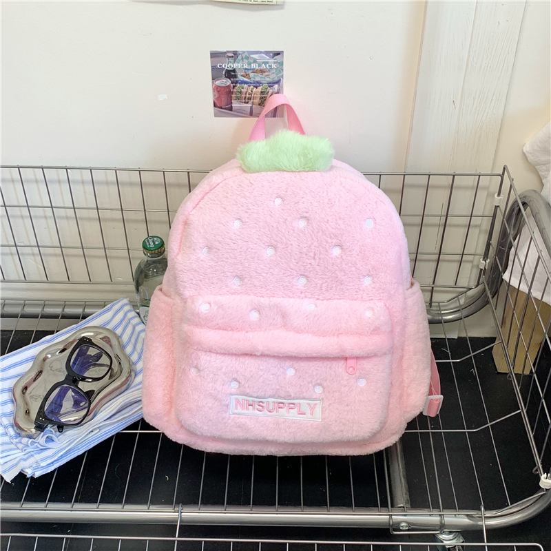 Plush Strawberry Classic Solid - Women Bags For Sale 评论和价格