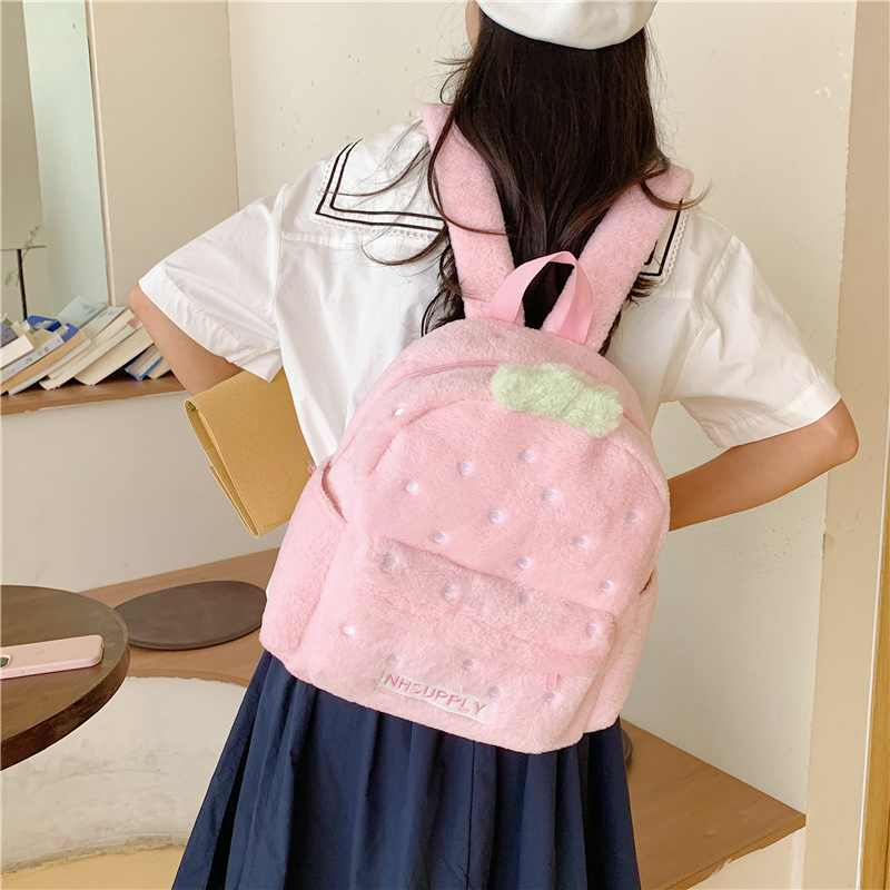 Plush Strawberry Classic Solid - Women Bags For Sale 评论和价格
