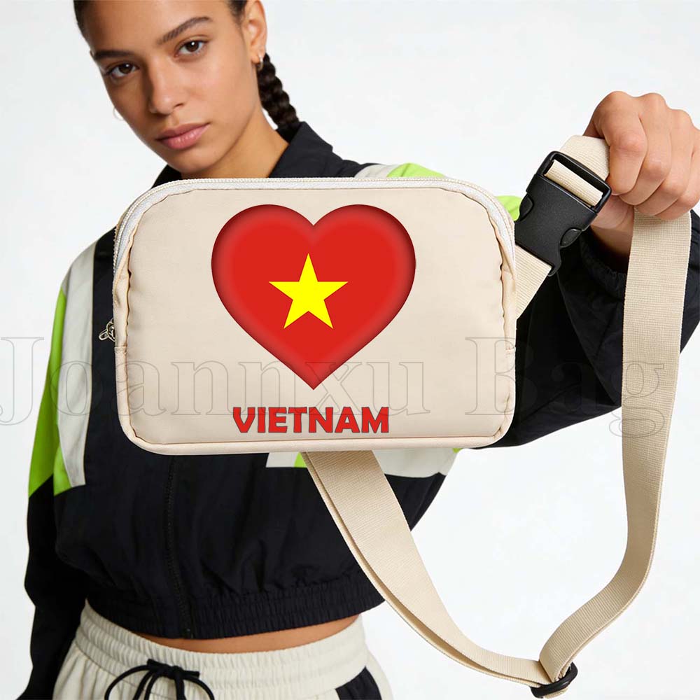 Vietnam Heart Flag Sport Waist - Women Bags Vietnam 评论和价格