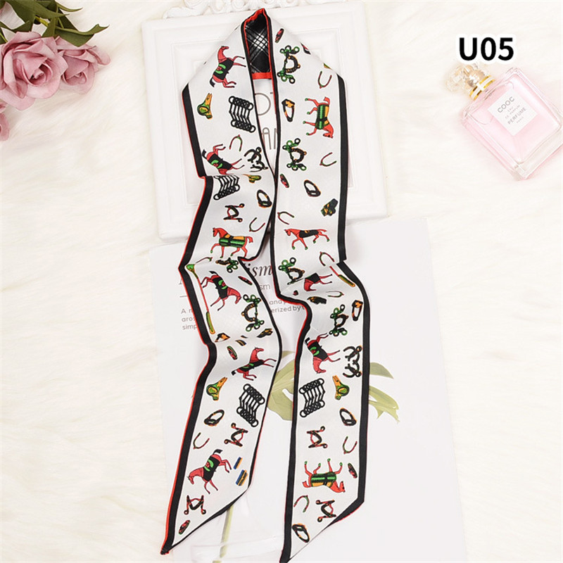 Horse Plaid Skinny Scarf Women - Women Bags Luxury Brands 评论和价格