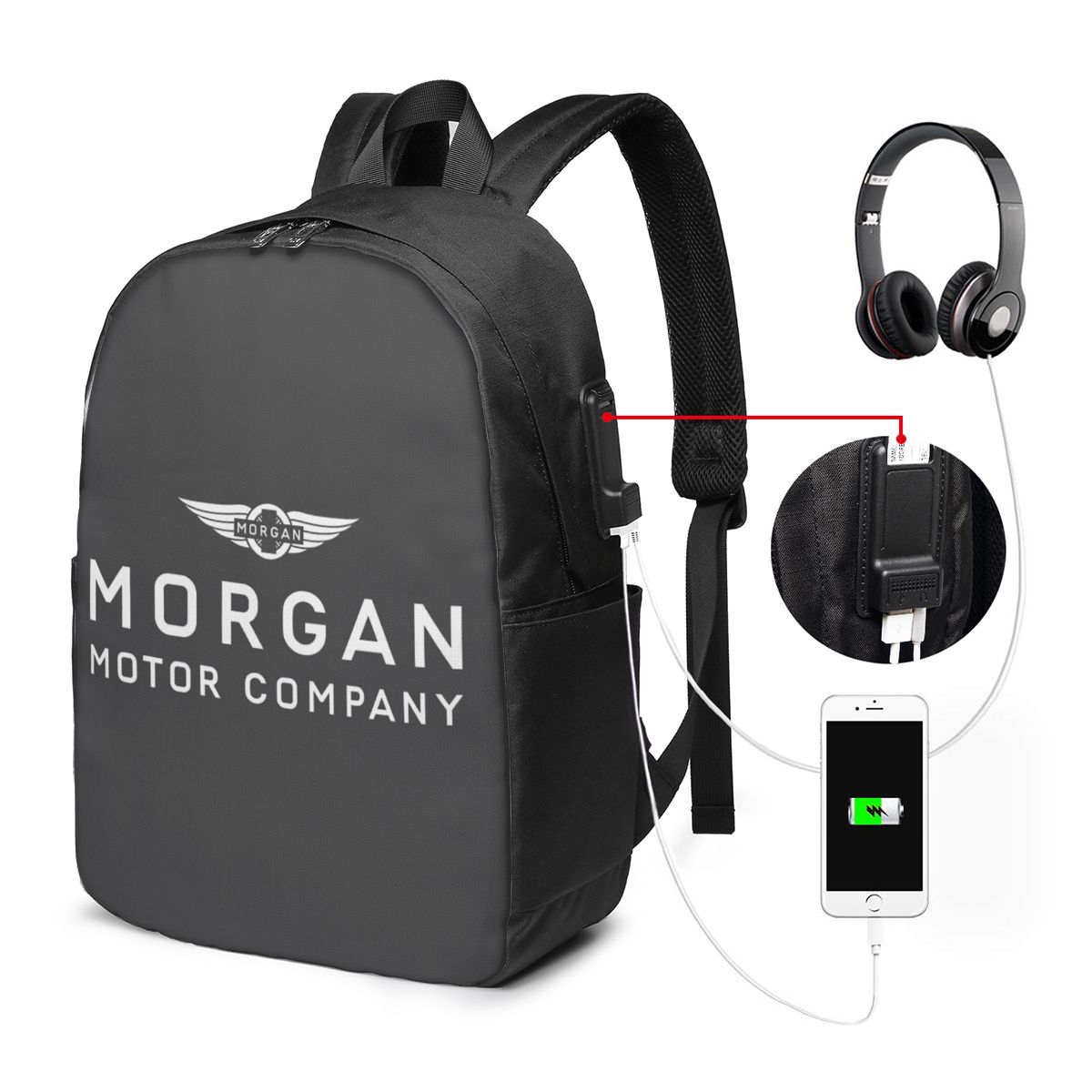 Morgan Motor Car Company Backp - Woman In Bag 评论和价格