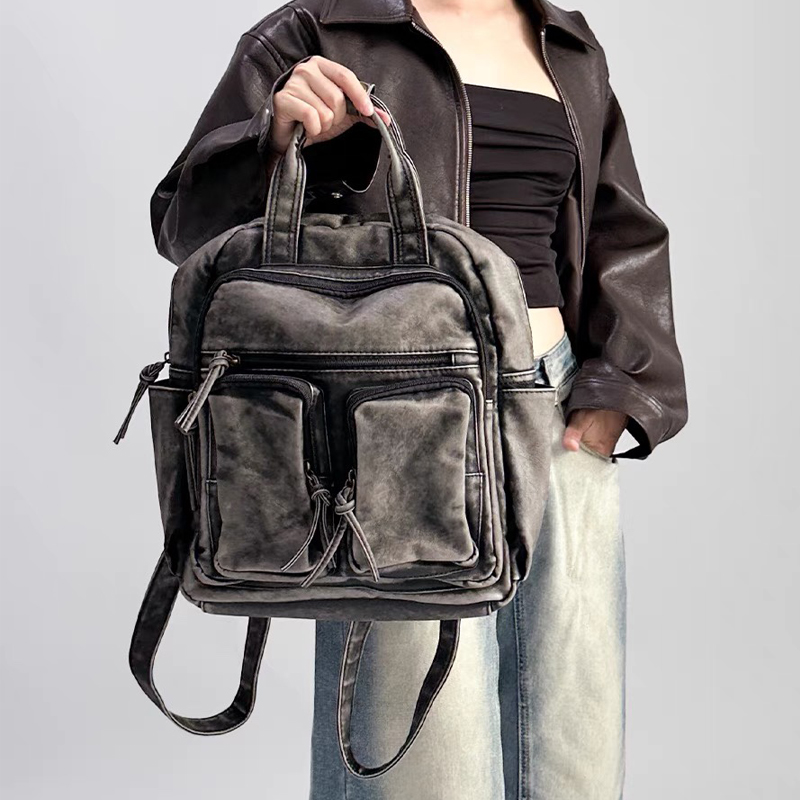 Luxury Soft Washed Pu Leather  - Women Bags In Trend 评论和价格