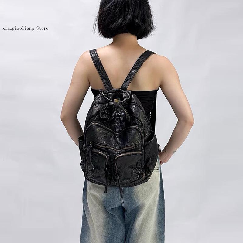 Luxury Soft Washed Pu Leather  - Women Bags In Trend 评论和价格