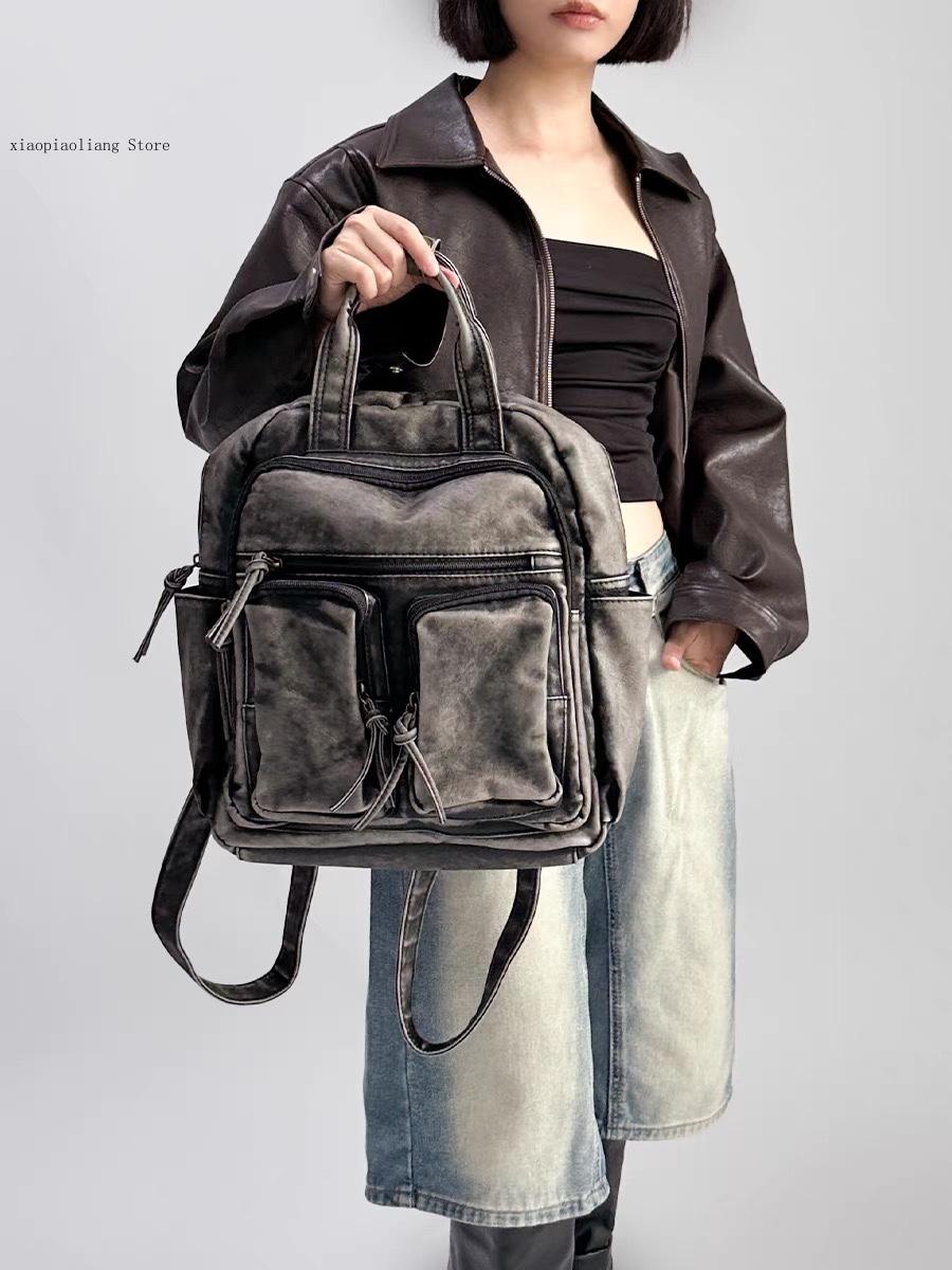 Luxury Soft Washed Pu Leather  - Women Bags In Trend 评论和价格