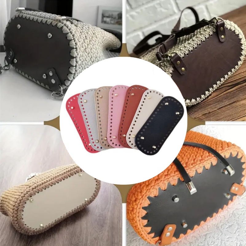 21.5x10cm Long Bottom For Knit - Crochet Market Bag 评论和价格