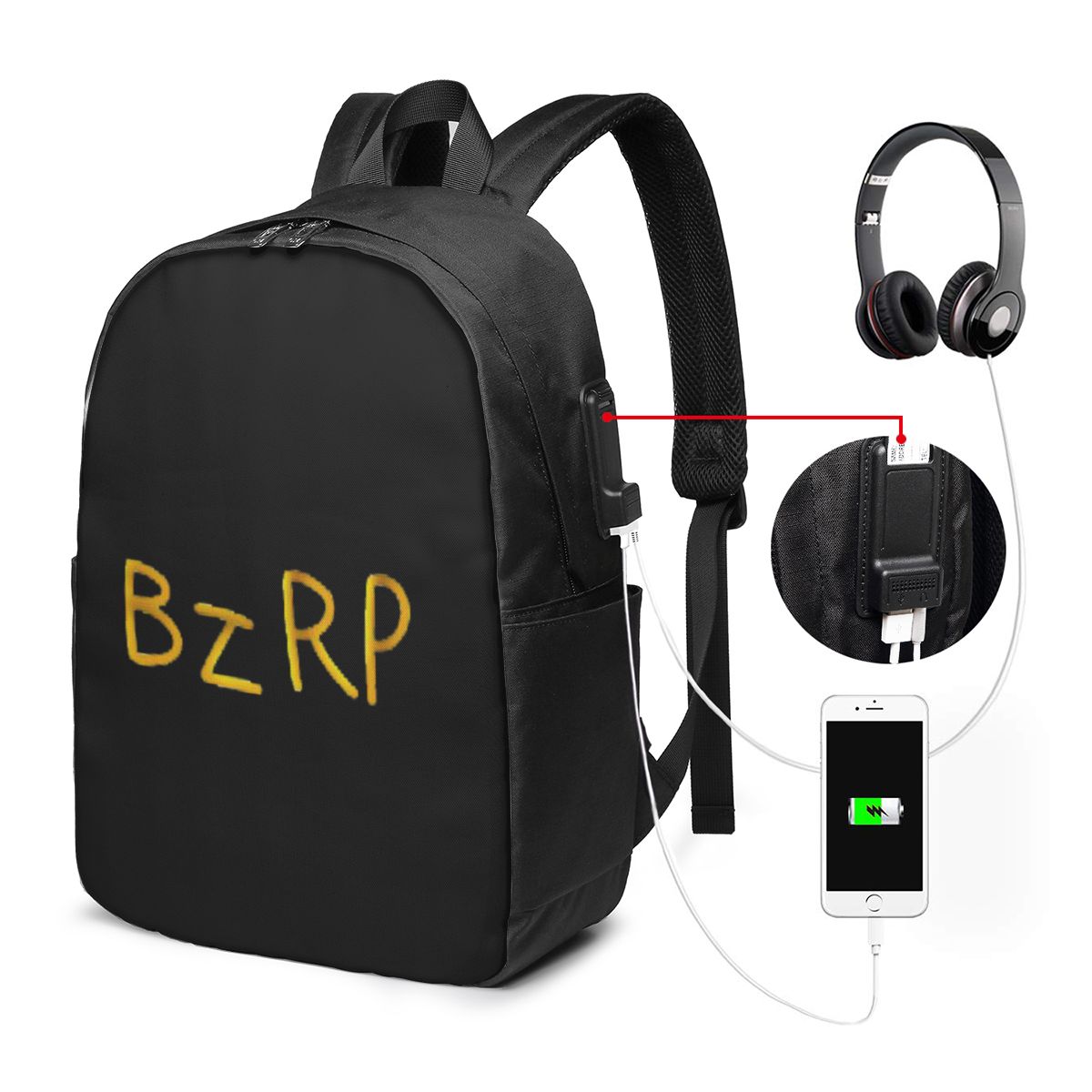 Bizarrap Cap (BZRP) Backpack T - Woman In Bag 评论和价格