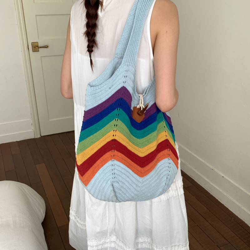 2026 Summer Travel Market rain - Crochet Market Bag 评论和价格