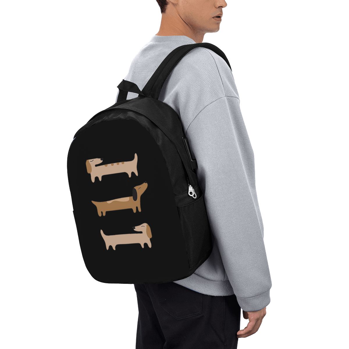 Home Decor - Dachshund Backpac - Women Bags College 评论和价格