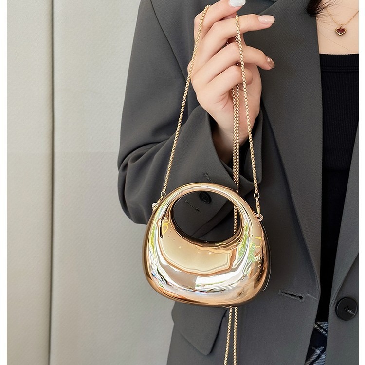 Mini Golden Evening Bag Purses - Women'S Evening Bags 评论和价格