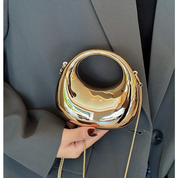 Mini Golden Evening Bag Purses - Women'S Evening Bags 评论和价格