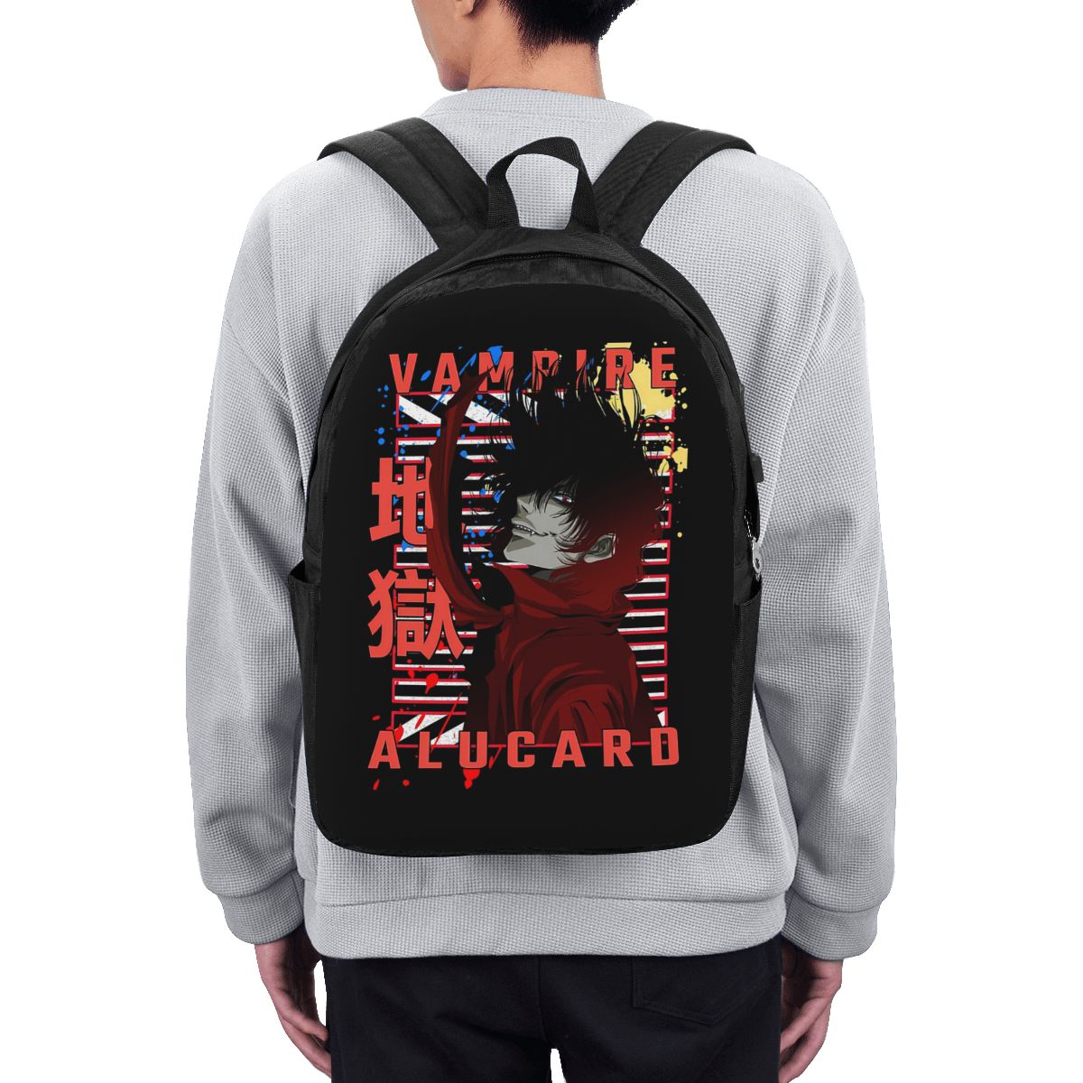 Alucard Hellsing Manga Backpac - Woman In Bag 评论和价格