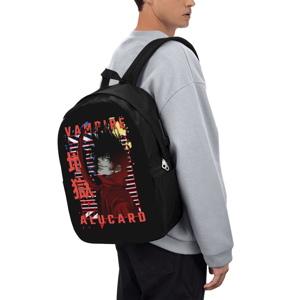 Alucard Hellsing Manga Backpac - Woman In Bag 评论和价格