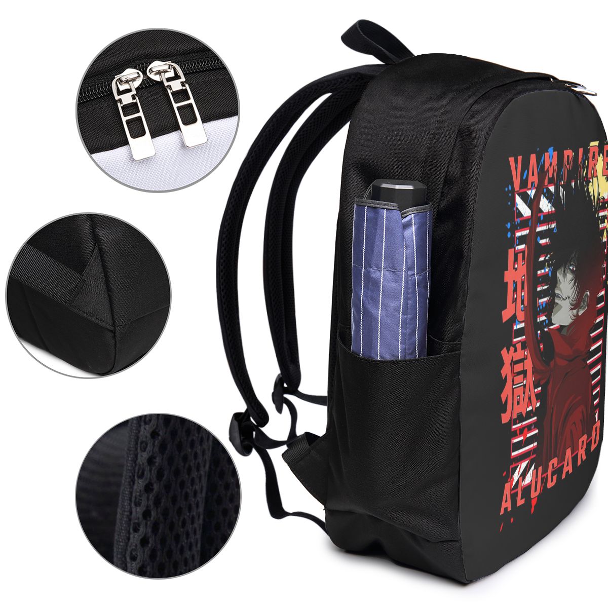 Alucard Hellsing Manga Backpac - Woman In Bag 评论和价格