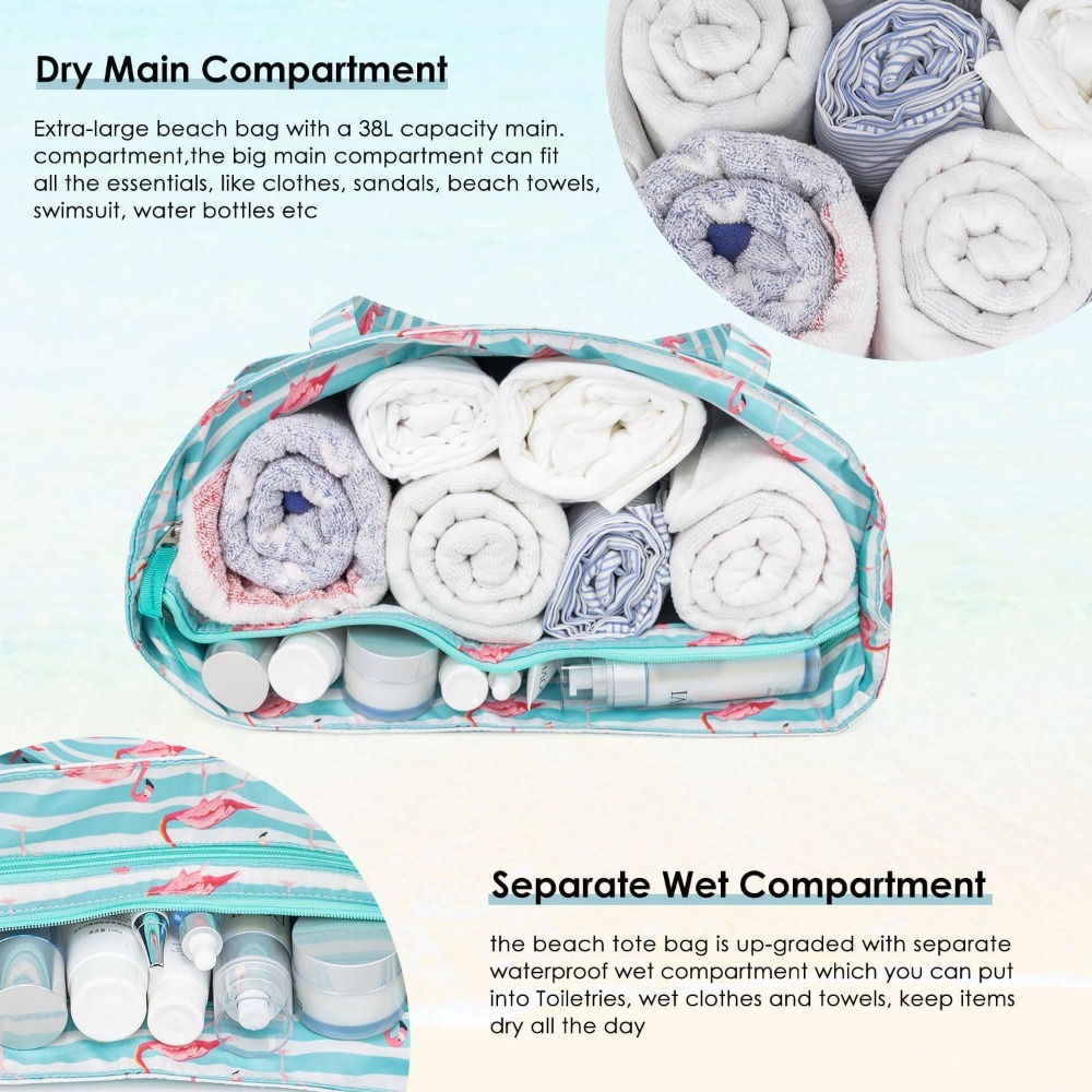 Beach Bags For Women Waterproo - Women Bags Waterproof 评论和价格