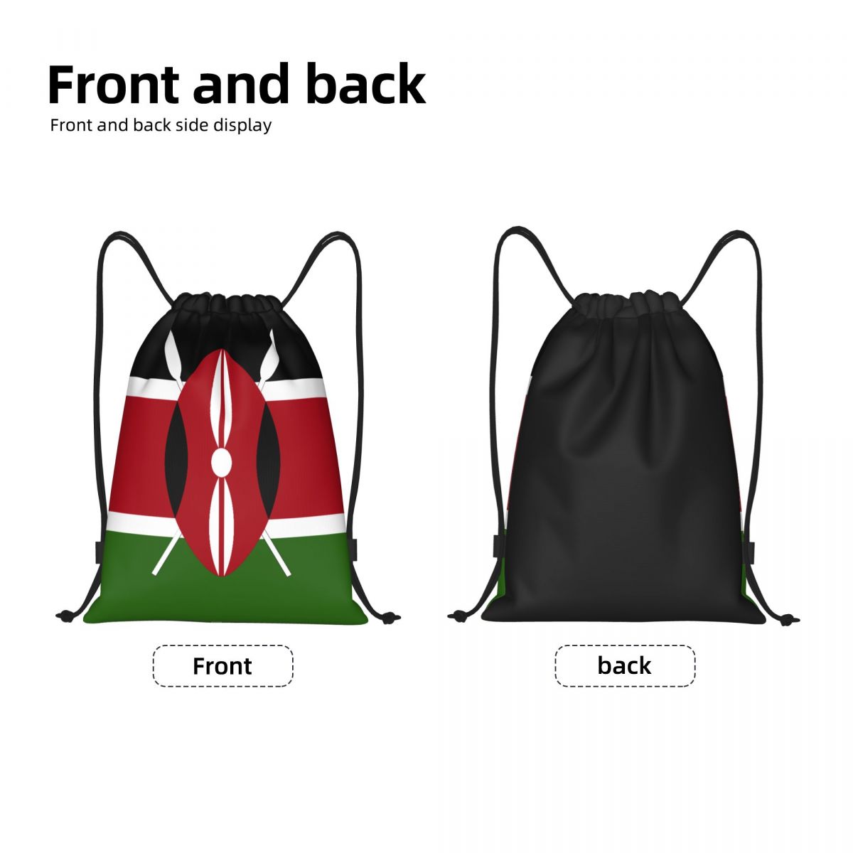 Custom Kenya Flag Drawstring B - Women Bags Kenya 评论和价格