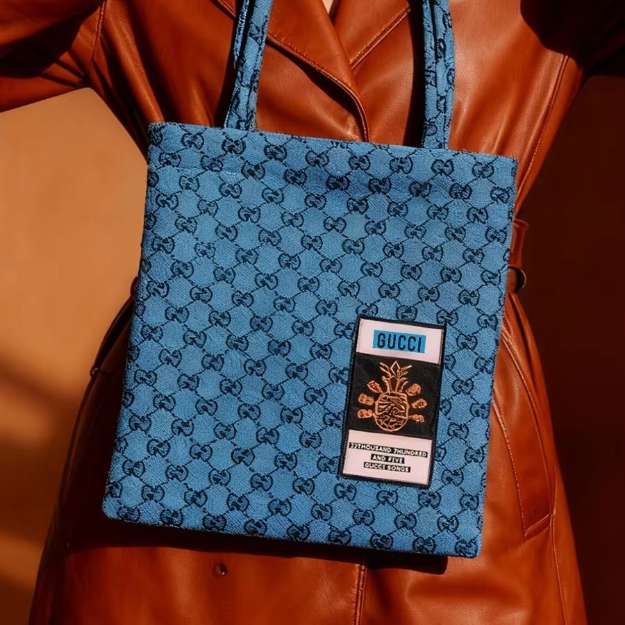 GUCCI bag Womens Canvas Tote B - Women Bags Grey 评论和价格