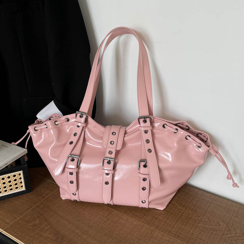 Y2K Gothic Rivet Adjustable St - Women Bags For Sale 评论和价格