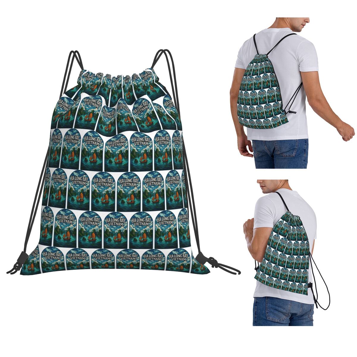 Ha Long Bay Vietnam Stained Gl - Women Bags Vietnam 评论和价格