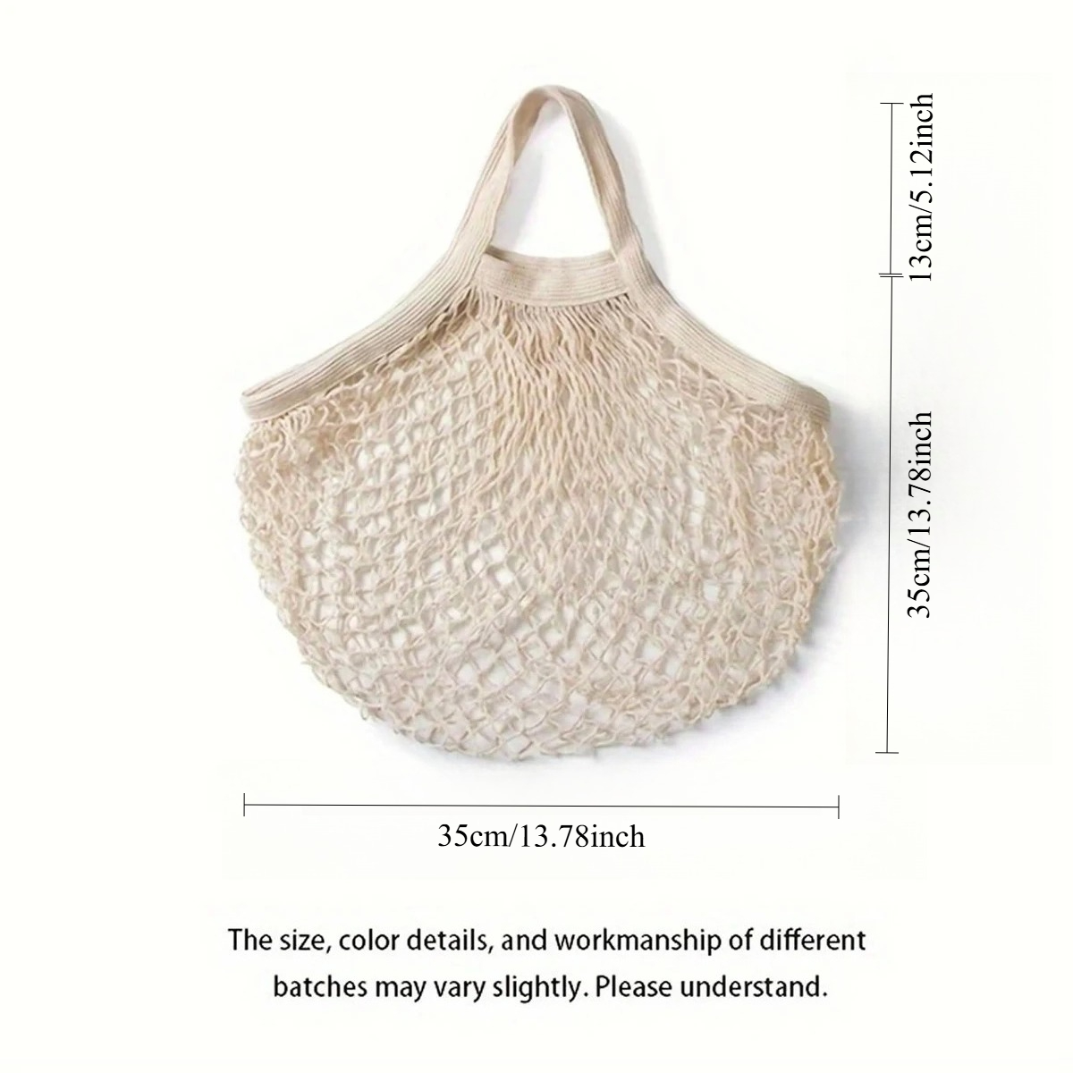 Reusable Cotton Fishnet Bag Sh - Crochet Market Bag 评论和价格