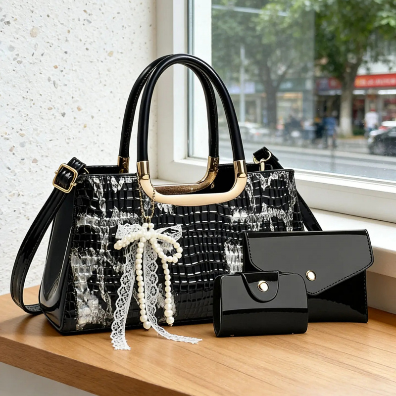 Women's Handbag Set, Crocodile - Women'S Evening Bags 评论和价格