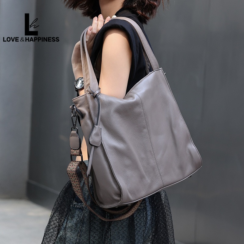 Nesitu Highend A4 Black Grey P - Women Bags Grey 评论和价格