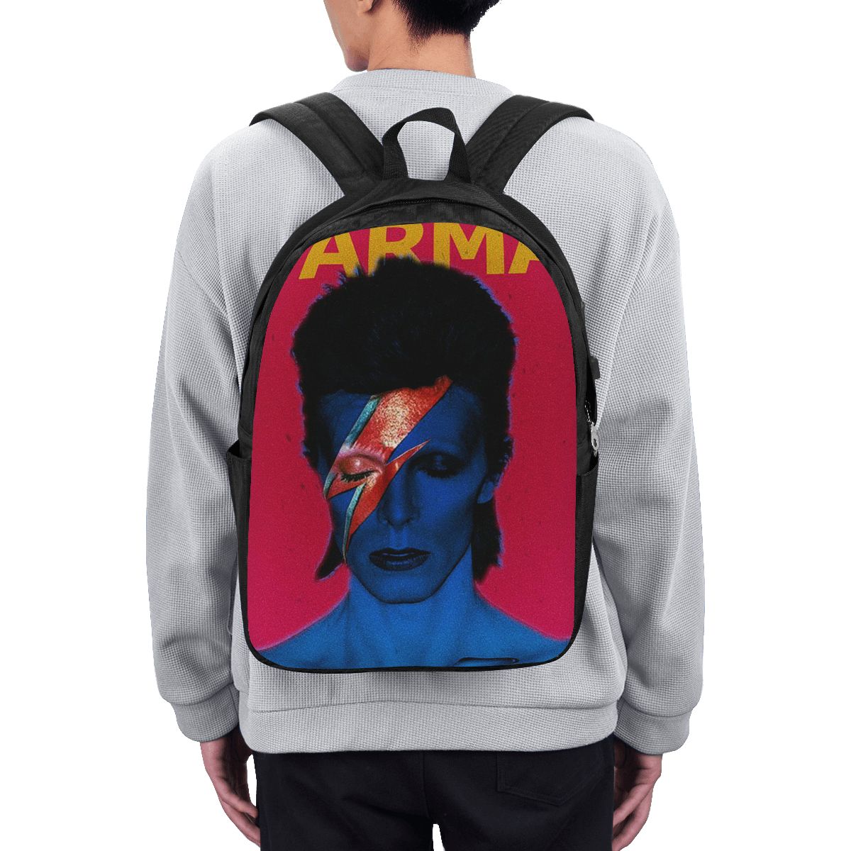Davids Bowied Backpack Travel  - Woman In Bag 评论和价格