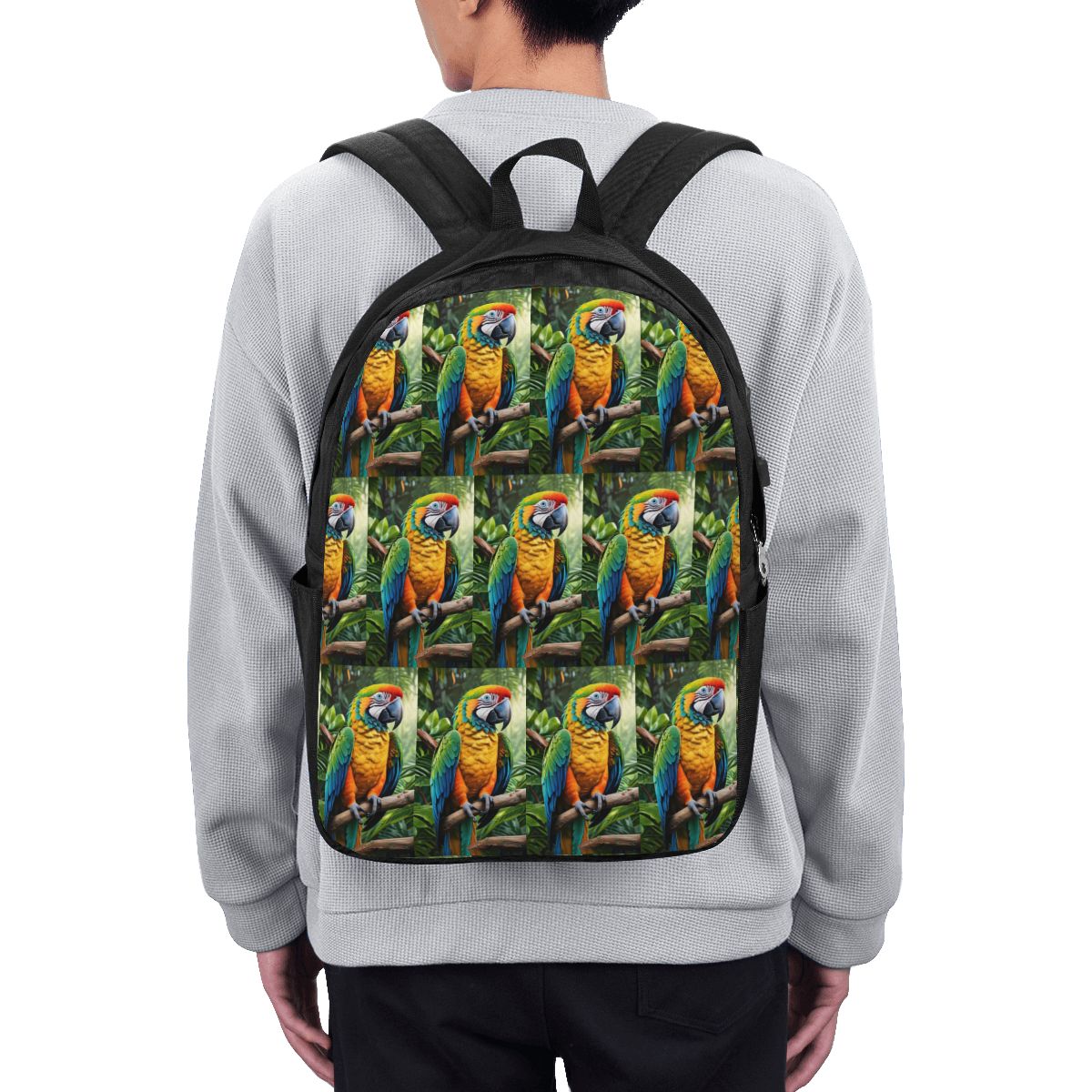 Cute Macaw Parrots Backpack Tr - Woman In Bag 评论和价格