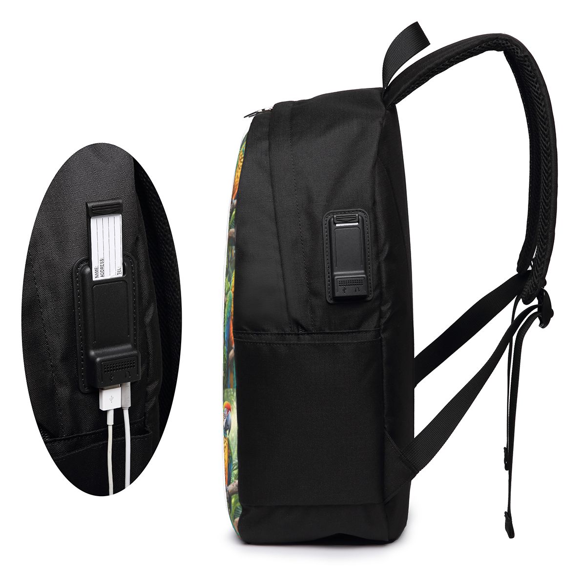 Cute Macaw Parrots Backpack Tr - Woman In Bag 评论和价格