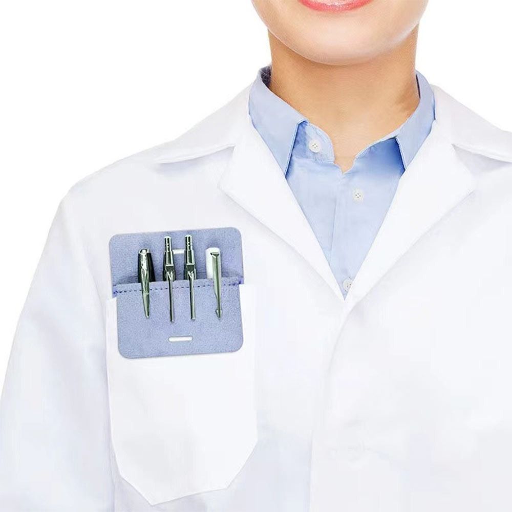 2PCS Useful Portable Pen Bag L - Doctor Bag Leather 评论和价格