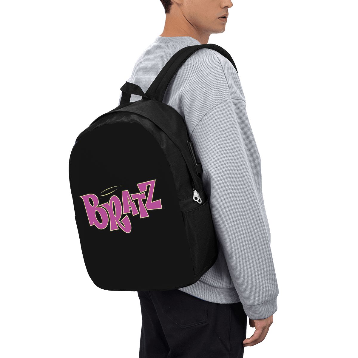 Bratz Logo Backpack Travel Not - Women Bags College 评论和价格