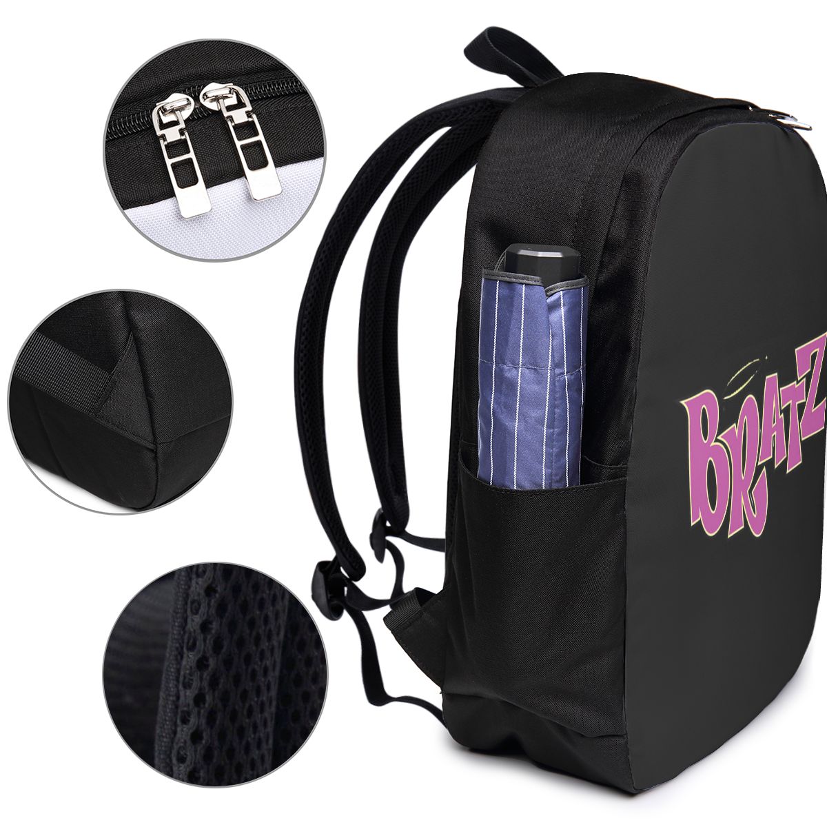 Bratz Logo Backpack Travel Not - Women Bags College 评论和价格
