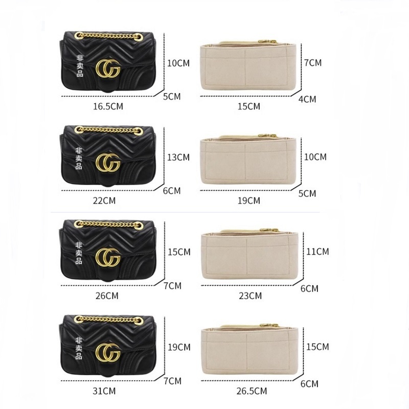 Bag Organizer For Gucci Marmon - Woman In Bag 评论和价格