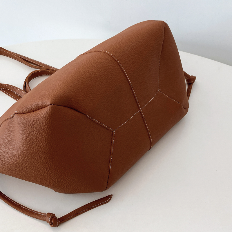 Large Capacity Leather Zipper  - Women Bags In Trend 评论和价格