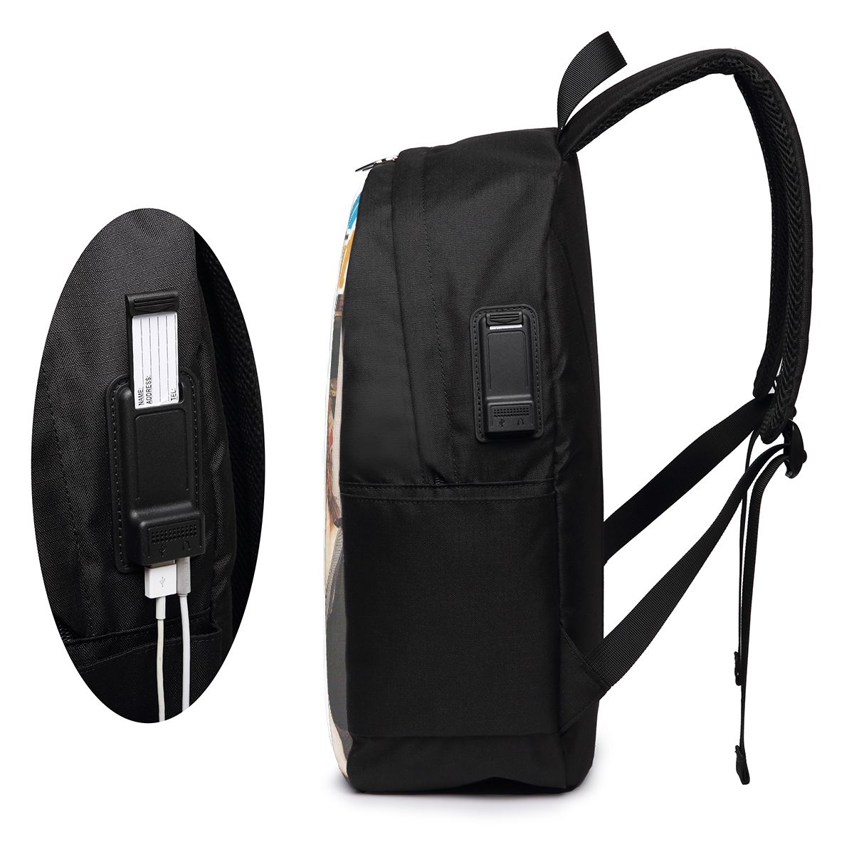 Fall Out Boy Backpack Travel N - Women Bags College 评论和价格